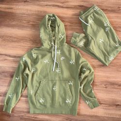 Men’s Nike Green Monogram Matching Set