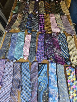 50 silk ties