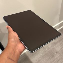 Ipad Air Blue Wifi+cellular With Screen Protector And Case $850