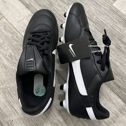 Nike PREMIER 3 Men's Black Soccer Cleats New Size 5.5