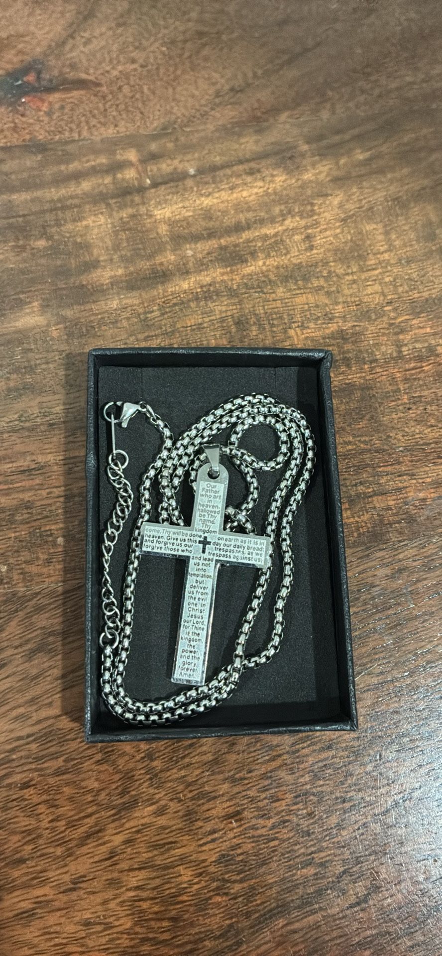 Silver Christian Cross