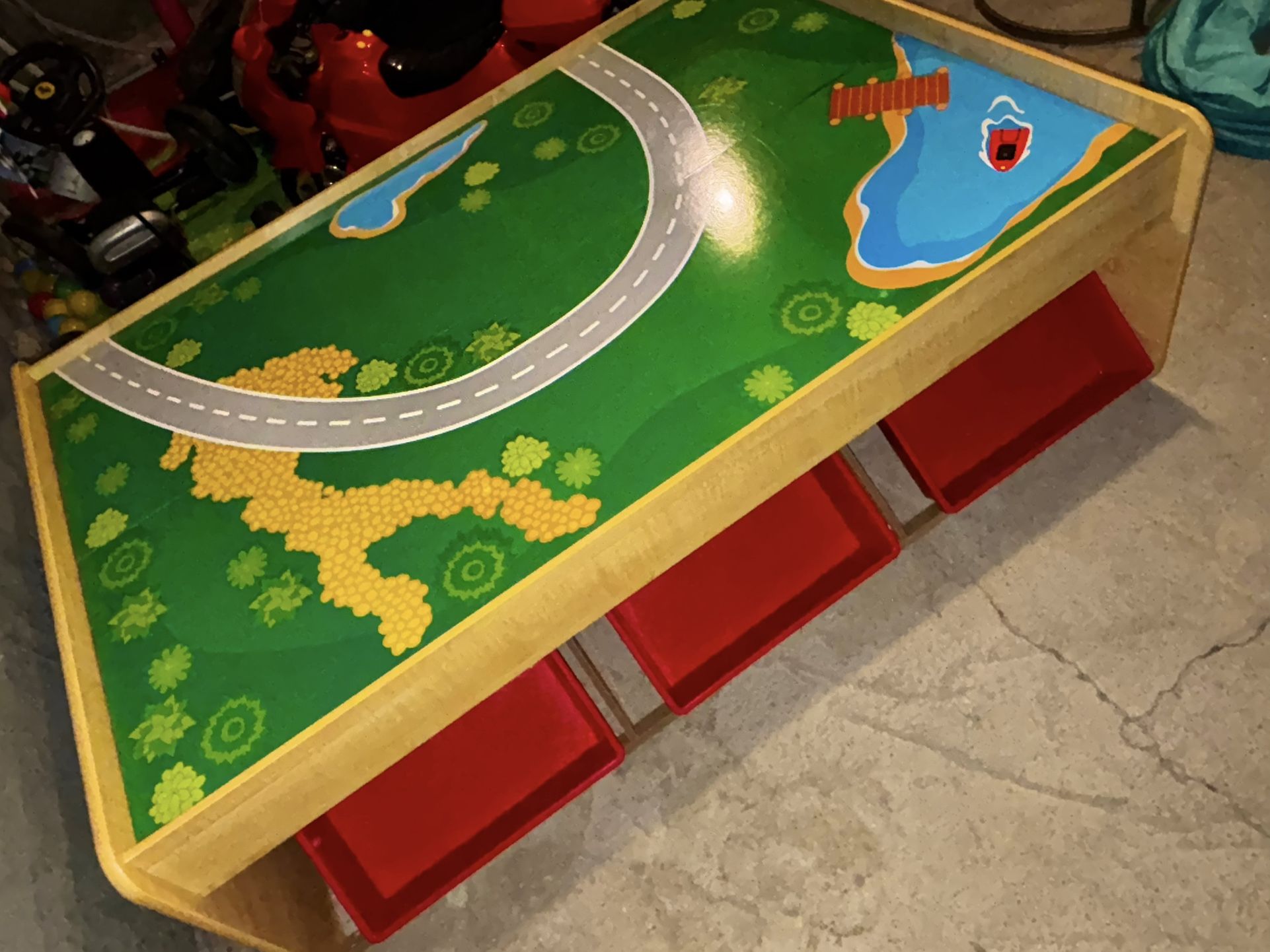 Kids Play Table (Train Set)