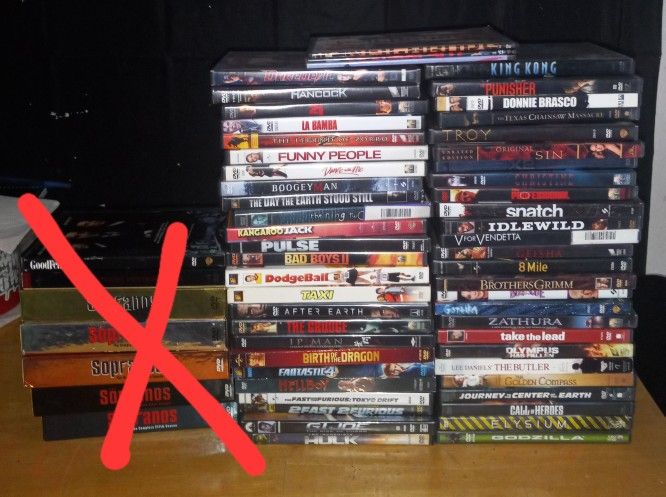 DVD's Comedy, Action, Drama