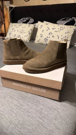 Suede Chelsea Ankle Boots