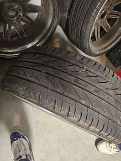 22 inch rims with tires