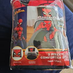 Spiderman Comforter Set
