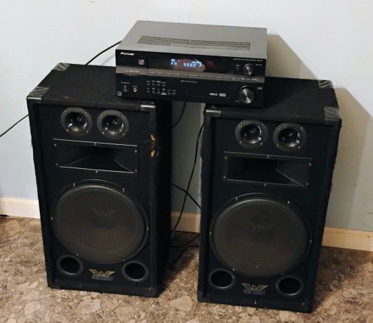 Receiver And Speakers