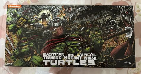 NEW NECA TMNT Eastman and Laird’s Teenage Mutant Ninja Turtles Mirage 4 Pack Set