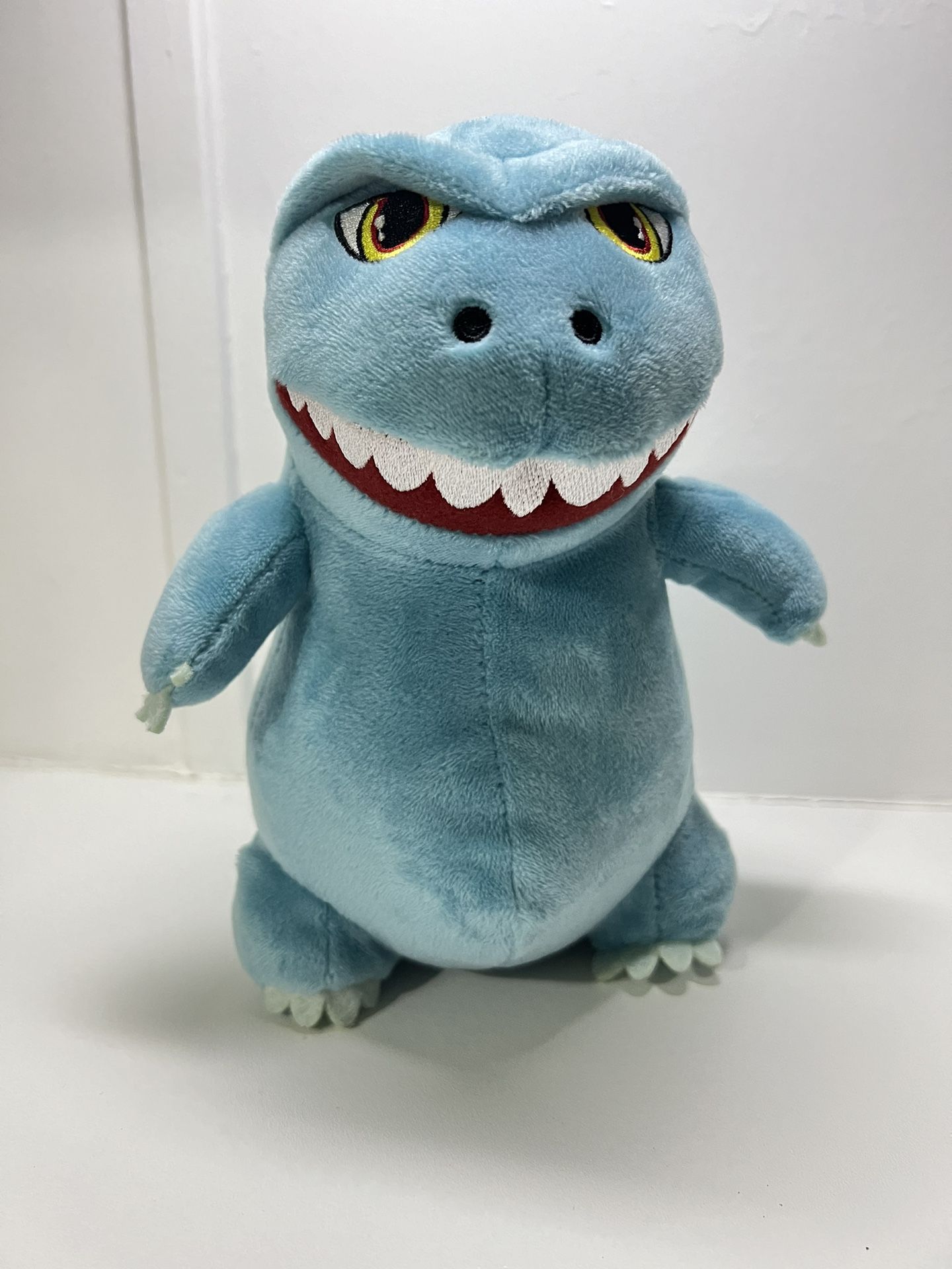 Kidrobot Phunny Godzilla Blue Plush Stuffed Animal Monster Lootcrate 8 Inch