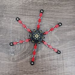 Transformable Red Fidget Spinner 