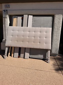 King Bed frame with Box Springs