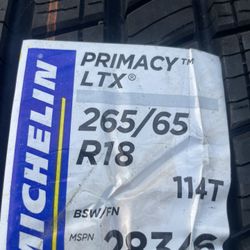 New Tire Michelin 265/65R18