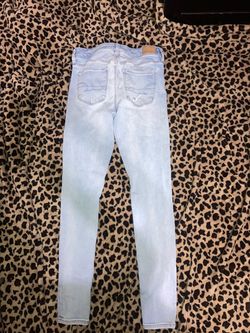 american eagle ripped jeans