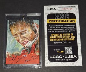 🔥 Matthew Lillard autographed and sketched card JSA COA 1/1🔥