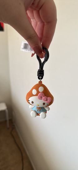 Hello Kitty Mushroom Keychain