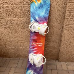 Aperture Spectrum 150 Snowboard + Union Bindings