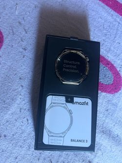 Brand new amazfit balance 3 stainless watch