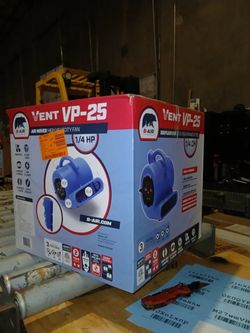 floor blower fans 1/8 hp and 1/4 hp BOTH