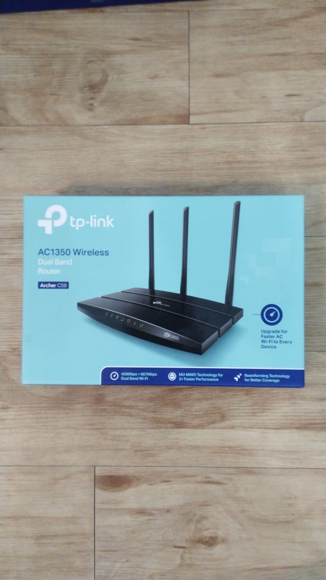 TP-Link AC1350 Wireless Dual Band WiFi Router (Archer C59)