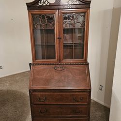 Secretary Desk With Hutch