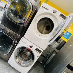 LG Front Load Washer And Dryer Gas 11$ Down Payment 