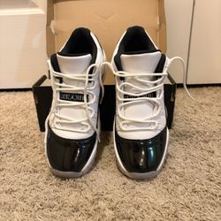 Emerald Green Jordan 11 Lows Size 7y
