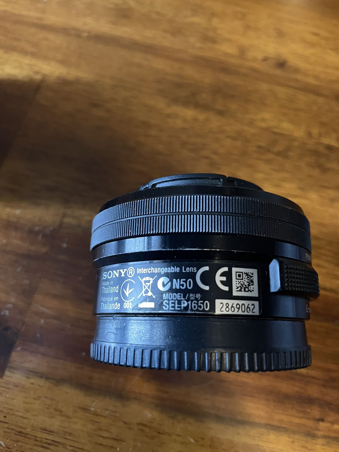 Sony selp1650 16-50mm f3.5-5.6 E Mount Lens