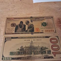 Shaq Lsu Collectable  Prop  Bill Not  Real  Money 