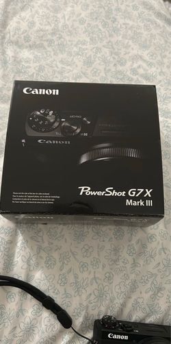 Canon G7X Powershot Mark III