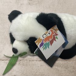 San Diego Zoo Wild Beasts Plush Giant Panda 100 year California NEW by Aurora