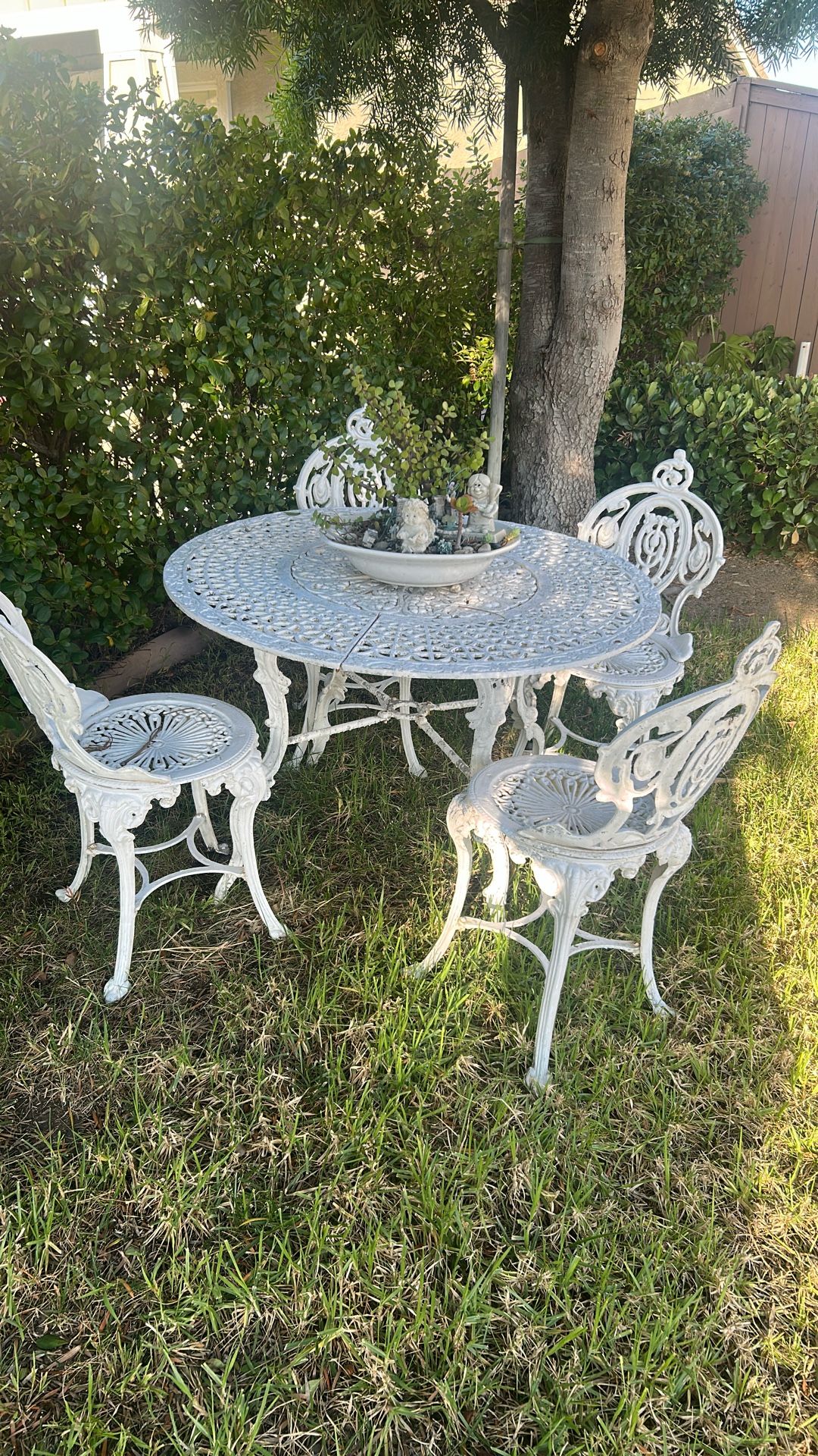 Victorian Antique Garden Set
