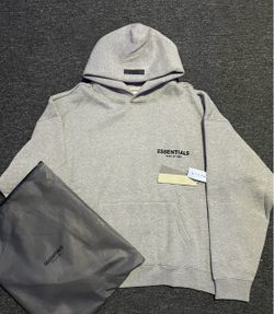 Dark gray essential hoodie