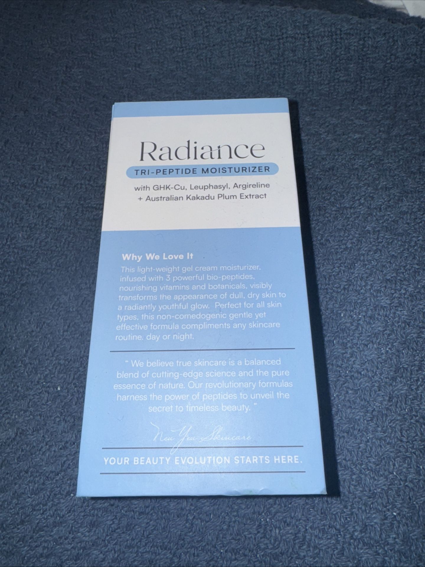 Radiance Firming GHK-Cu Copper Cream with Argireline Leuphasyl Peptides for Face