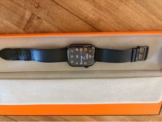 Hermes Apple Watch Series 7 SPACE BLACK