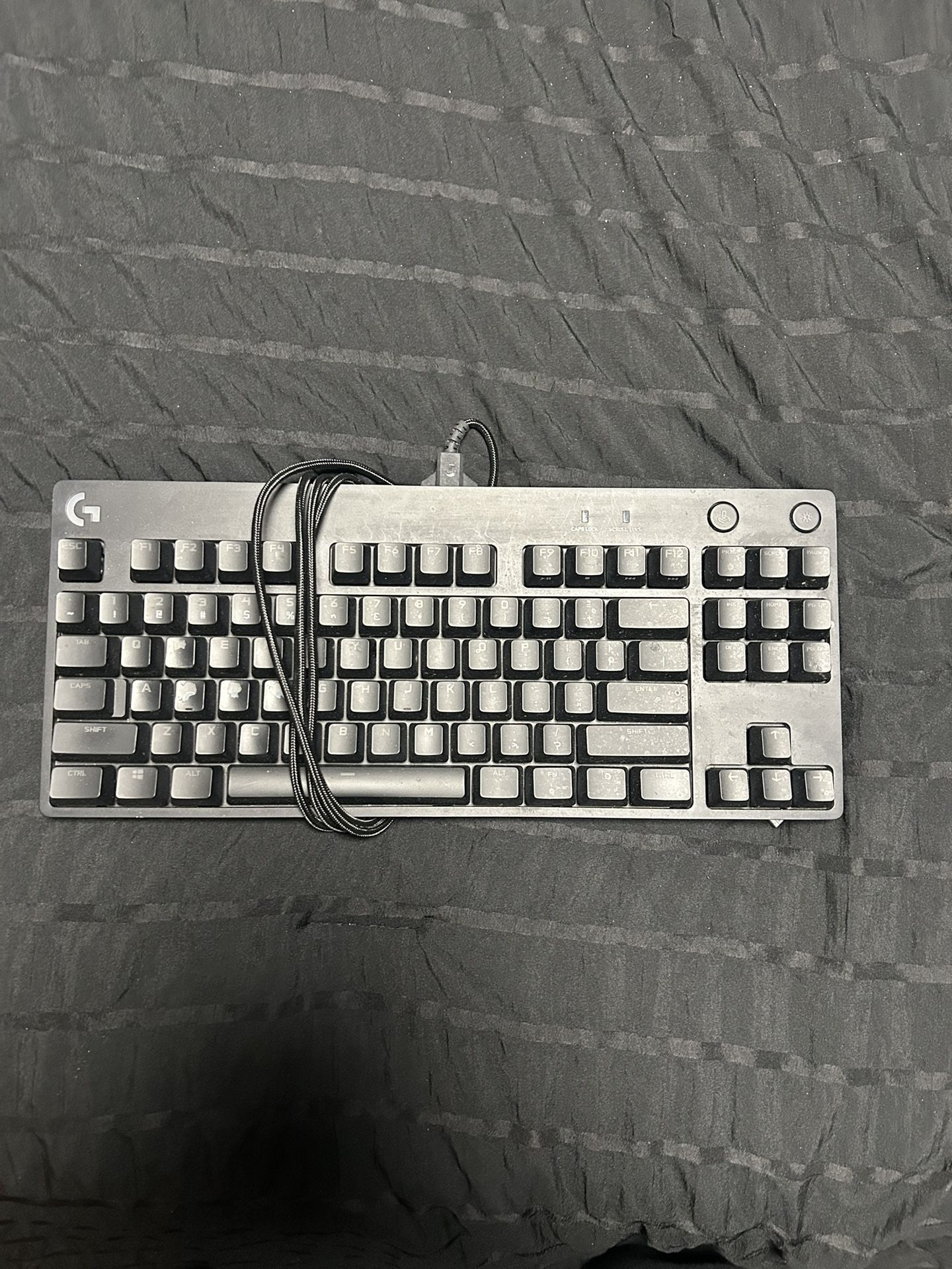 keyboard and mouse (logitech keyboard, Razor Mouse)