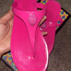 pink kurt geiger sandals