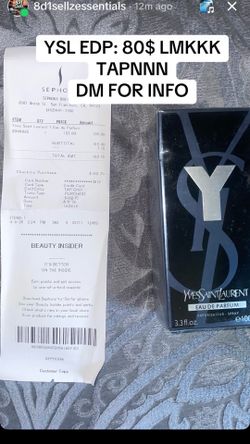 Yves Saint Laurent Men’s Cologne EDP