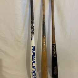 Easton Rawlings Infinity Wood Baseball Bats