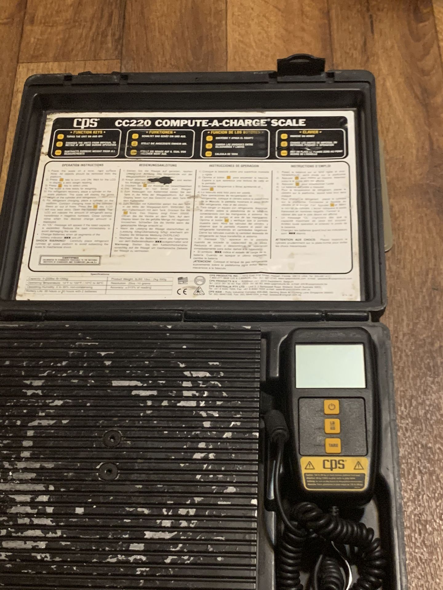 HVAC tools cps c220 compute-A charge scale asking 150.00 or best offer
