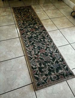 Vintage Floral Runner Rug 90”24”