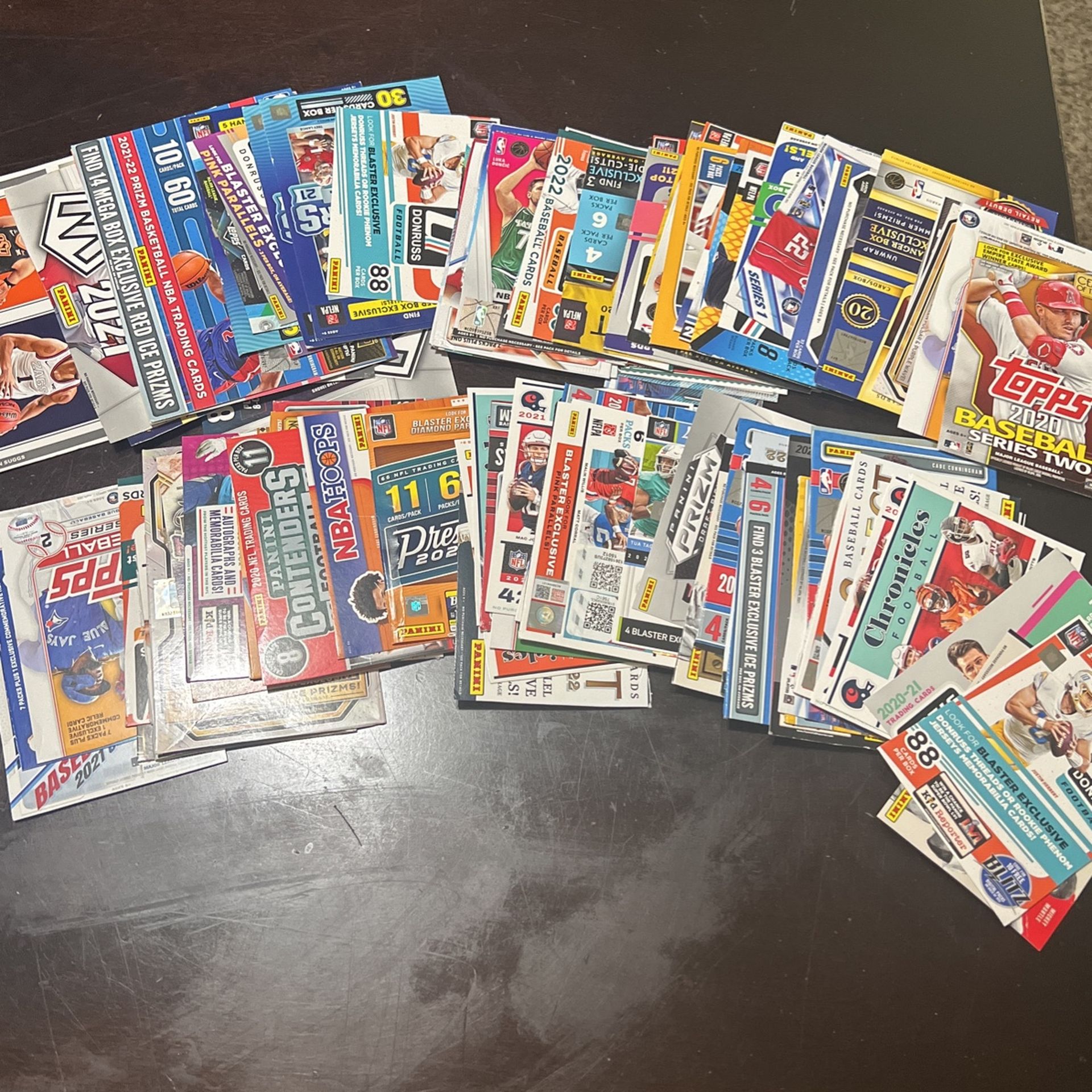 Collection Of Thousands Of Cards From MLB, NFL, Nba