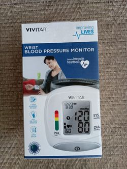 Vivitar Wrist Blood Pressure Portable Monitor.