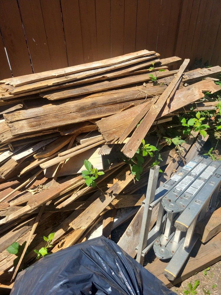 Free Cedar From Old Fence