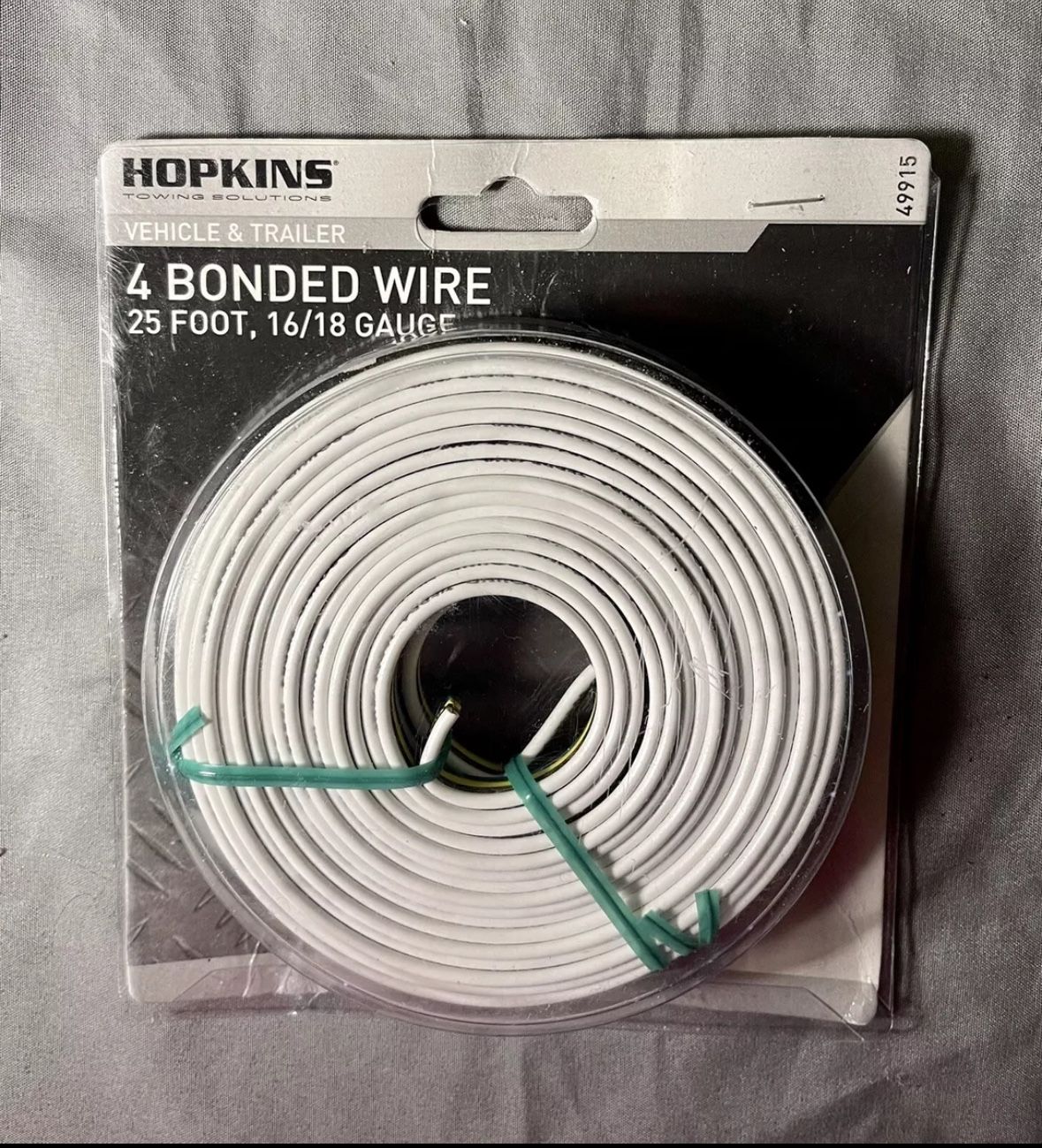 Hopkins Towing Solutions-4 Bonded Wire-16/18 Gauge-25 Foot-49915