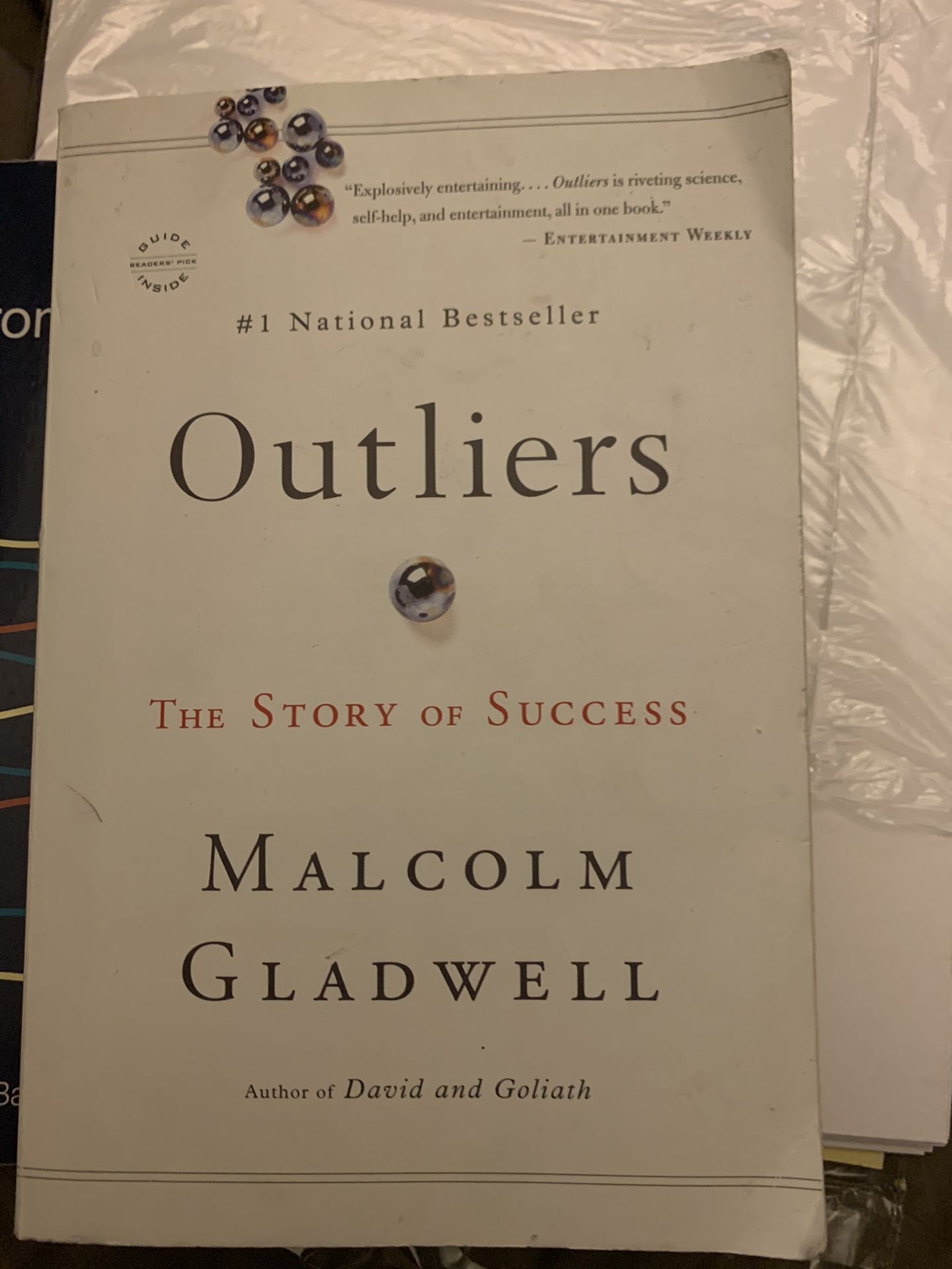 Outliers book by Malcolm Gladwell