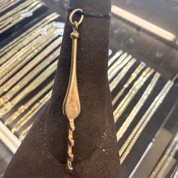 10KT Key Pendant 38864-1