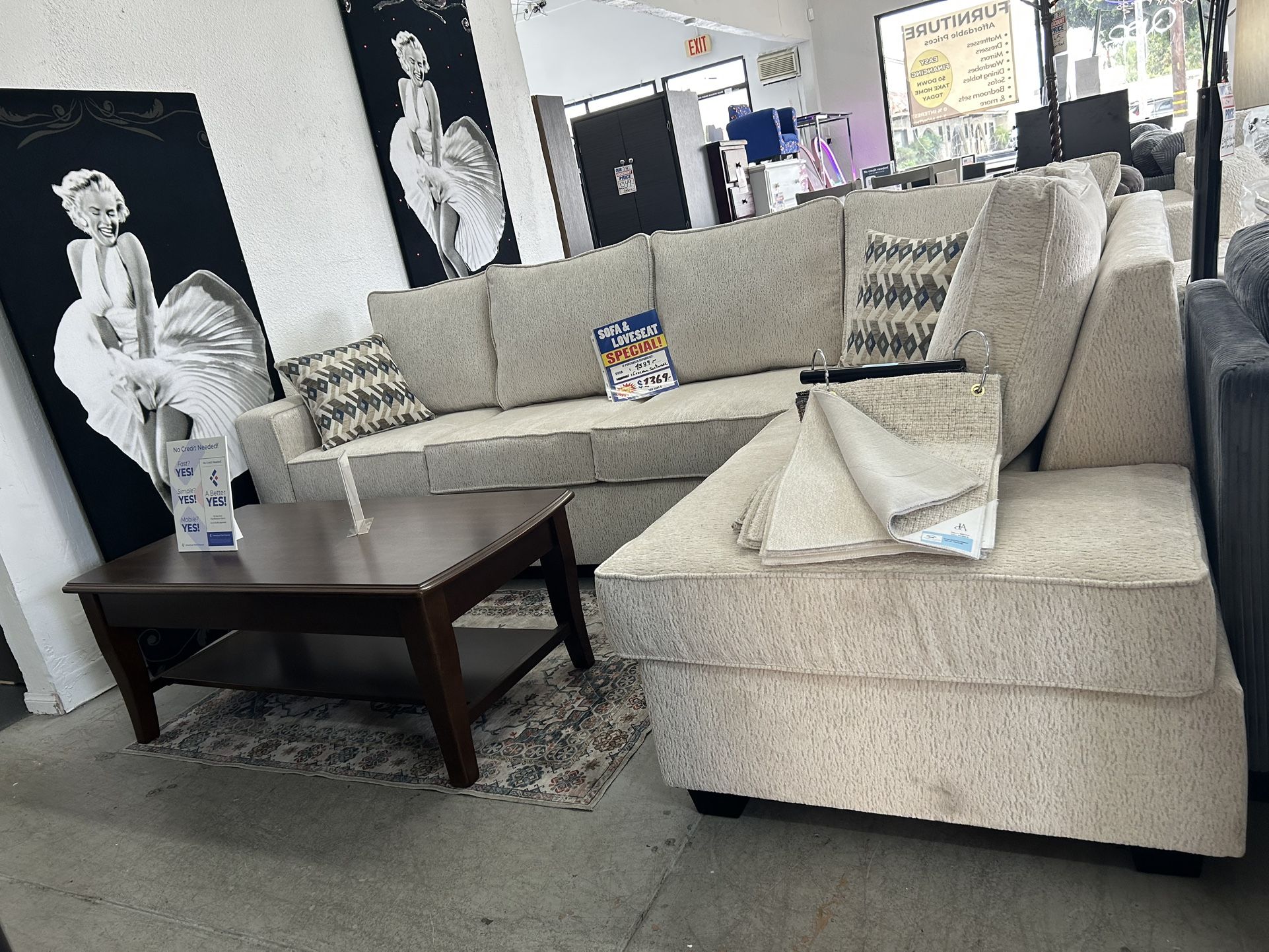 Custom Made Sectional Sofa Available In Different Fabric And Colors 
