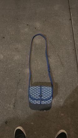 Blue goyard purse