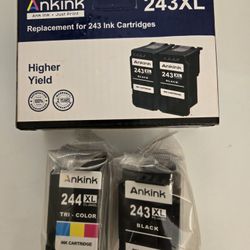 Canon Value 2-Pack 243XL/244XL Tri-Color Standard Yield Ink Cartridges