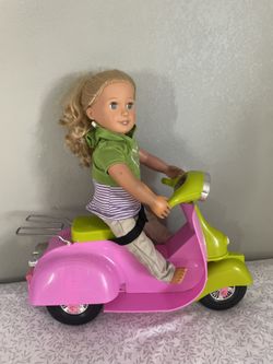 Our Generation Ride in Style Scooter and  18-inch doll